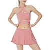 halter sports bra